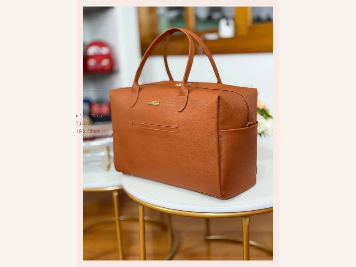 Bolsa Floratta personalizado do Atelie da Gi