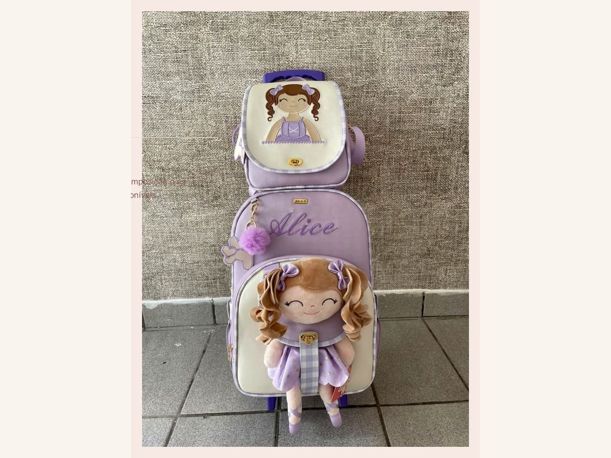 Kit Escolar Metoo personalizado do Atelie da Gi